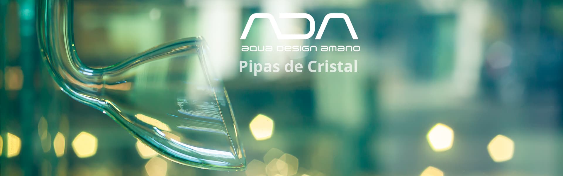 Pipas de cristal de la marca ADA