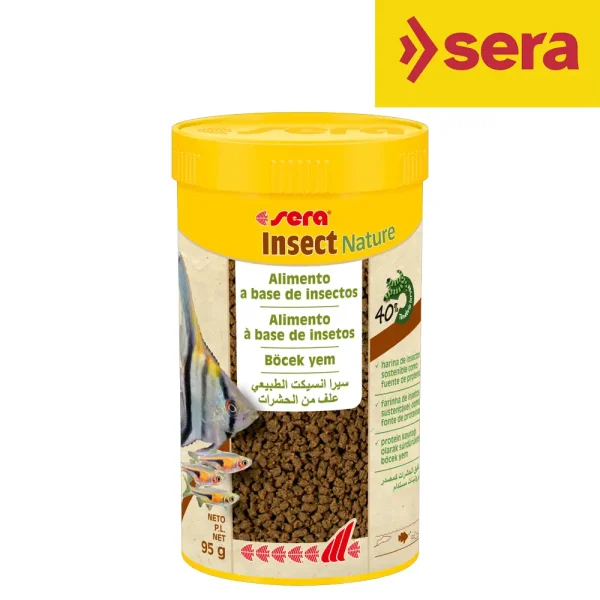 Sera Insect Nature 250 ml (95 gramos)