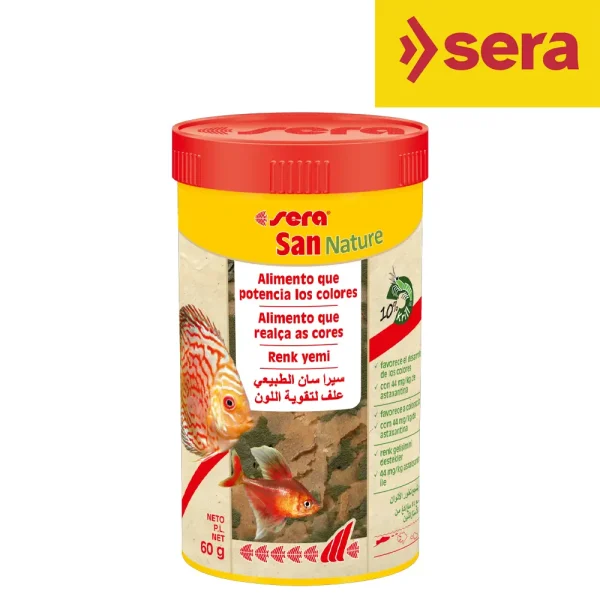 Sera San Nature 60 gramos 250 ml