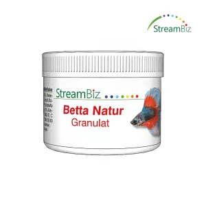 StreamBiz Betta Gránulos Naturales 40 g