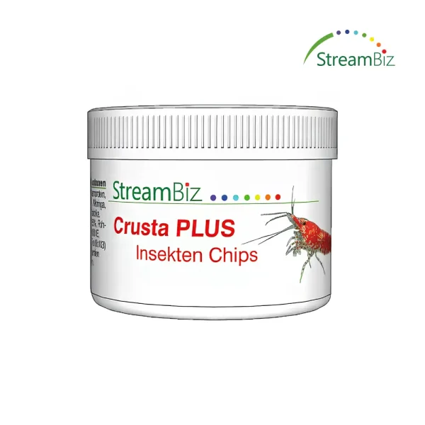 StreamBiz Crusta Plus Chips de Insectos 40 g