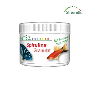 StreamBiz Espirulina Granulado Almendra India 40 g