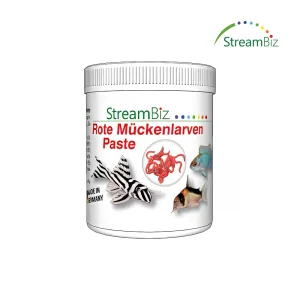 StreamBiz Pasta de Larvas de Mosquito Rojo 120 gramos