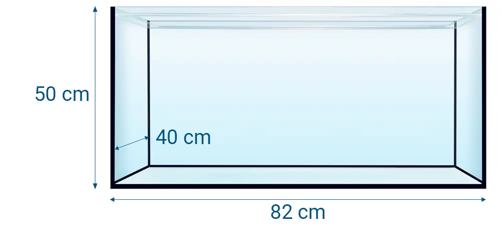 Sera AquaTank 160 litros de 82x40x50